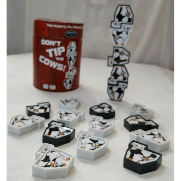 Front Porch Classics Don't Tip the Cows! The Udderly Fun Stacking Game 2014 - Picture 1 of 7